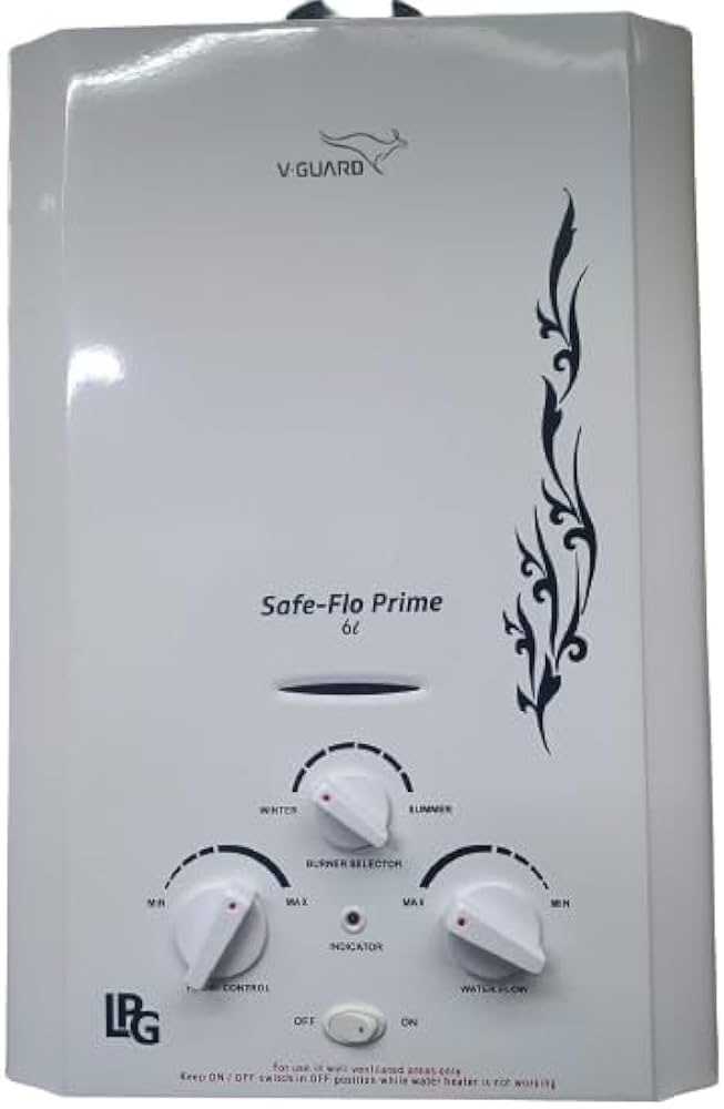 V-guard 6L Geyser
